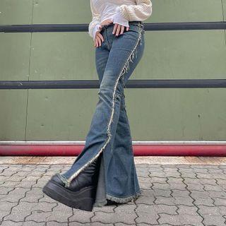 Tassel Boot-cut Jeans