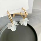Petal Fringed Earring 1 Pair - Petal Fringed Earring - Gold - One Size