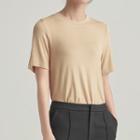 Asymmetric-sleeve Top