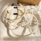 Faux Pearl Headband Set