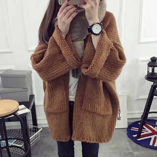 Open Front Boxy Cardigan