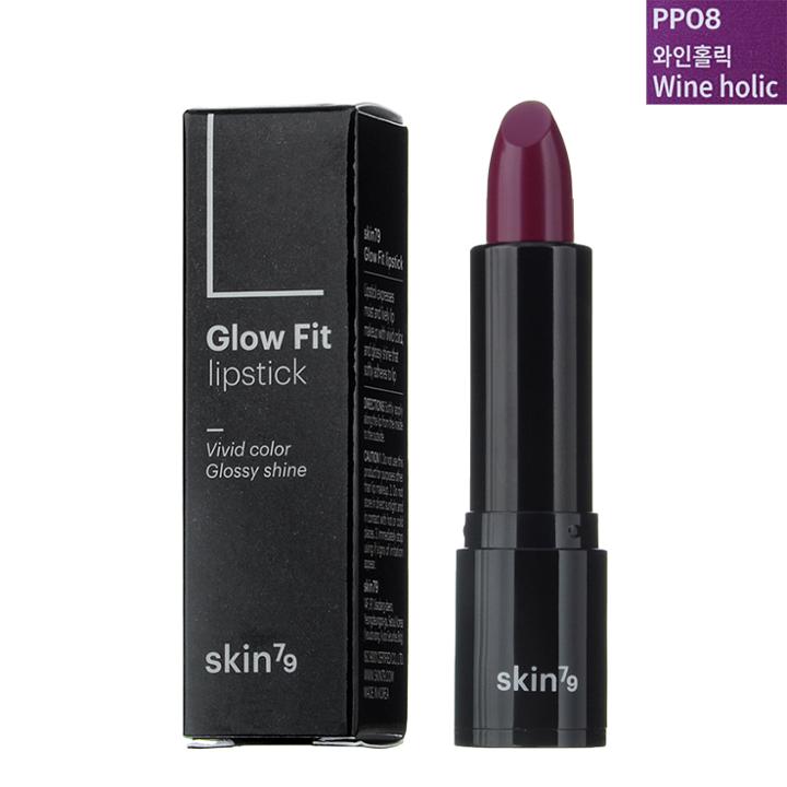 Glow Fit Lipstick (#pp08 Wine Holic) 3.5g