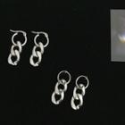 Chain Hoop Earrings / Clip-on Earrings
