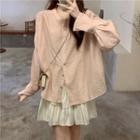 Band Collar Shirt / Skirt