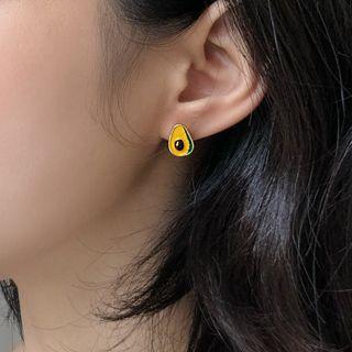 Alloy Avocado Earring 1 Pair - Avocado - One Size