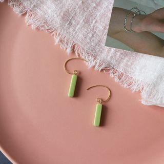 Dangle Bar Earring 1 Pair - Hook Earrings - One Size