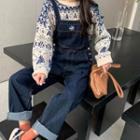 Patterned Sweater / Jumper Jeans