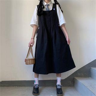 Short-sleeve Shirt / Overall Dress / Set