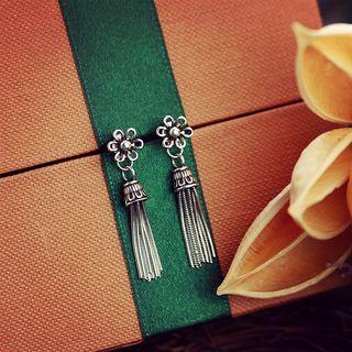 Tasseled Flower Ear Jacket