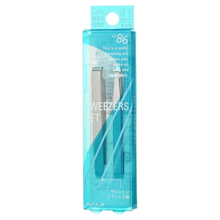 No.86 Tweezers Set 2 Pcs