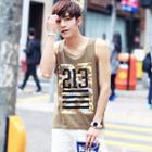 Camo Print Tank Top