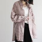 Plaid Long-sleeve Cardigan Jacket
