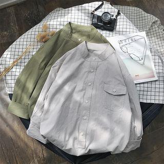 Stripe 3/4-sleeve Shirt