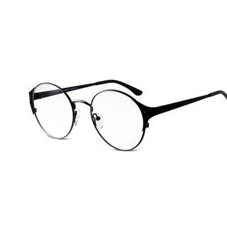 Metallic Round Glasses Frame
