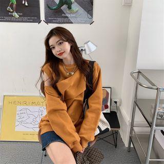 Cut Out Pullover As Shown In Figure - One Size