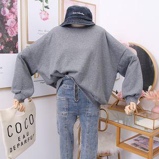Glitter Loose-fit Pullover