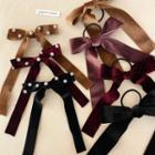 Ribbon Velvet Hair Clip / Hair Tie