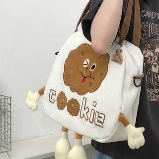 Pvc Panel Cookie Nylon Backpack