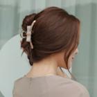 Stitched Ribbon Hair Claw