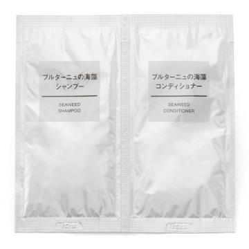 Muji - Seaweed Shampoo And Conditioner Set : Shampoo 10g + Conditioner 10g 1 Set