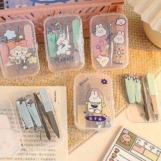 Cartoon Alloy Manicure Kit (various Designs)