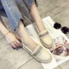 Rhinestone Band Loafers