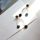 Non-matching Wooden Earring