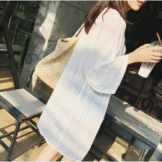 3/4-sleeve Mesh Light Jacket