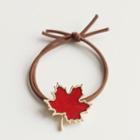 Mable Leaf Hair Tie