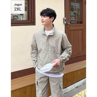 Kangaroo-pocket Anorak Sweatshirt
