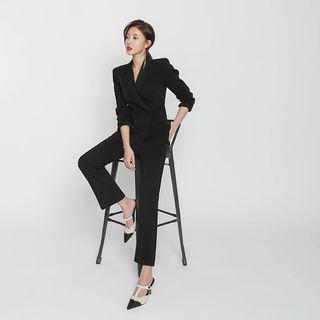 Chic Blazer & Dress Pants Set