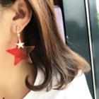 Star/heart Drop Earrings