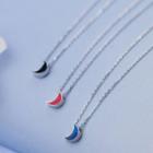 925 Sterling Sliver Moon Necklace