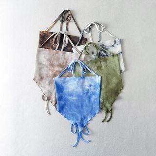 Halter Tie-dye Print Camisole Top