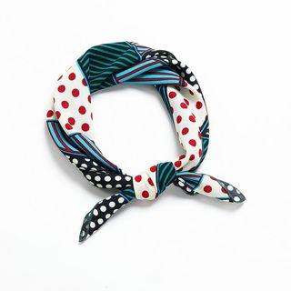 Dotted Chiffon Neck Scarf