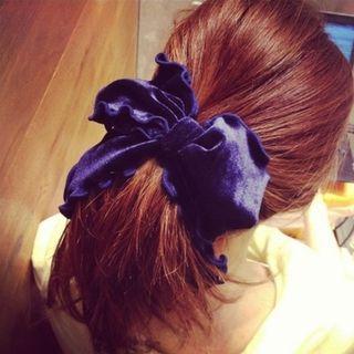 Velvet Bow Hair Tie