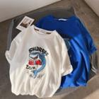 Shake Print Short-sleeve T-shirt