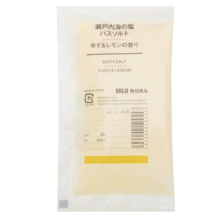 Muji - Bath Salt (yuzu & Lemon) 40g