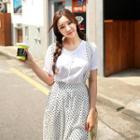 Lace-up Front T-shirt