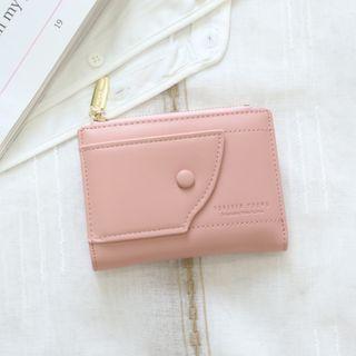 Applique Pvc Panel Bifold Wallet