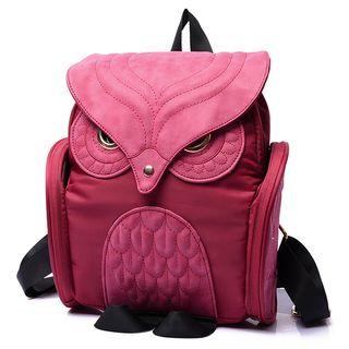 Owl Applique Backpack
