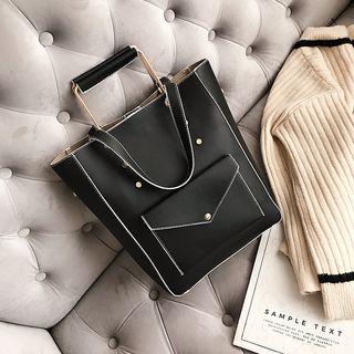Piped Tote Bag