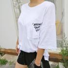 Printed Oversized Cotton T-shirt