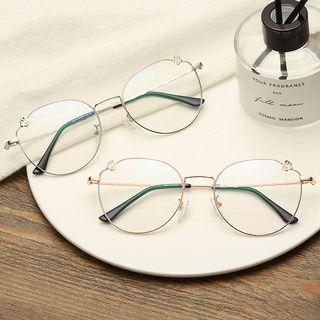 Bow Metal Frame Eyeglasses