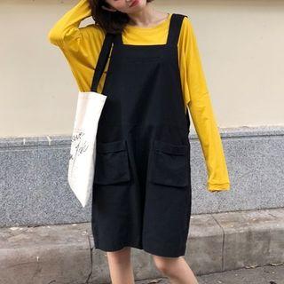 Pocketed Playsuit Black - One Size