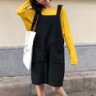 Pocketed Playsuit Black - One Size