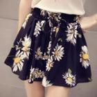 Floral Skorts