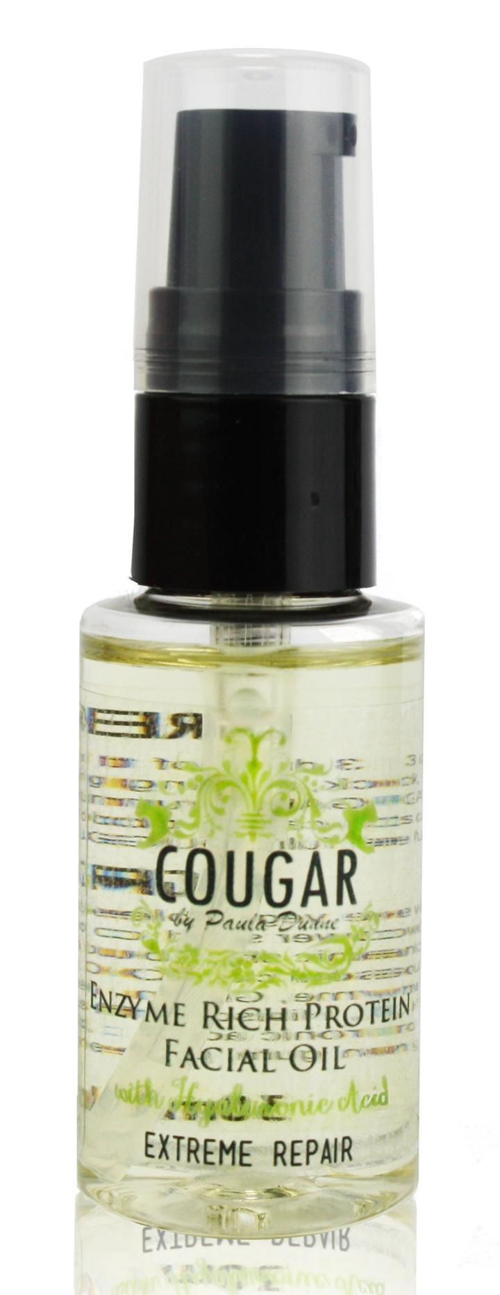 Cougar Beauty Products - Enzyme Rich Protein Facial Oil 30ml