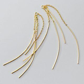 Layered Fringe Dangle Earring