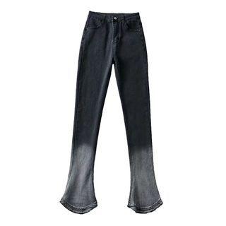 Gradient Bootcut Jeans
